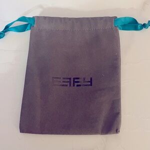 EFFY fabric drawstring jewelry pouch. Never used